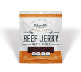 Sharifa Halal Beef Jerky, Teriyaki, (1) 2.85 oz. Bag – Great Everyday Halal Jerky Beef Meat Snack, 100 % Real Zabiha Halal Beef, 12g of Protein, 80 Calories, 0g Trans Fat, & 2g of Carbohydrates