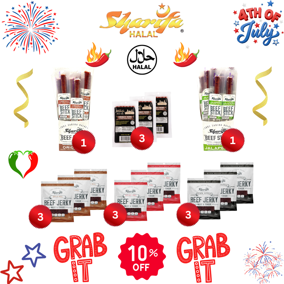 ⭐ Sharifa Halal 4th of July Signature Bundle ⭐