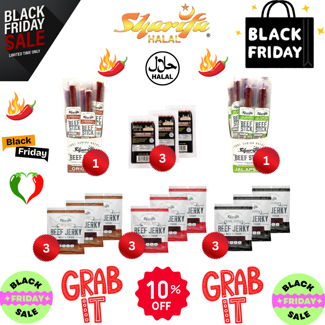 Sharifa Halal Black Friday Snack Bundle