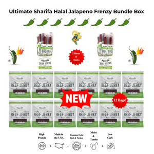 Ultimate Sharifa Halal Jalapeno Frenzy Bundle Box