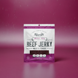 Sharifa Halal Beef Jerky, Sweet BBQ, (1) 2.85 oz. Bag – Great Everyday Halal Jerky Beef Meat Snack, 100 % Real Zabiha Halal Beef, 12g of Protein, 80 Calories, 0g Trans Fat, & 2g of Carbohydrates