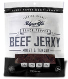 Sharifa Halal Beef Jerky, Black Pepper, (3) 2.85 oz. Bag – Great Everyday Halal Jerky Beef Meat Snack, 100 % Real Zabiha Halal Beef, 13g of Protein, 70 Calories, 0g Trans Fat, & 2g of Carbohydrates